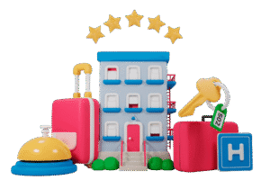 Hospedagem econômica moderna